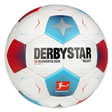 Derbystar Fussball Bundesliga Brilliant TT v23 (Saison 2023/2024) weiss/rot/blau